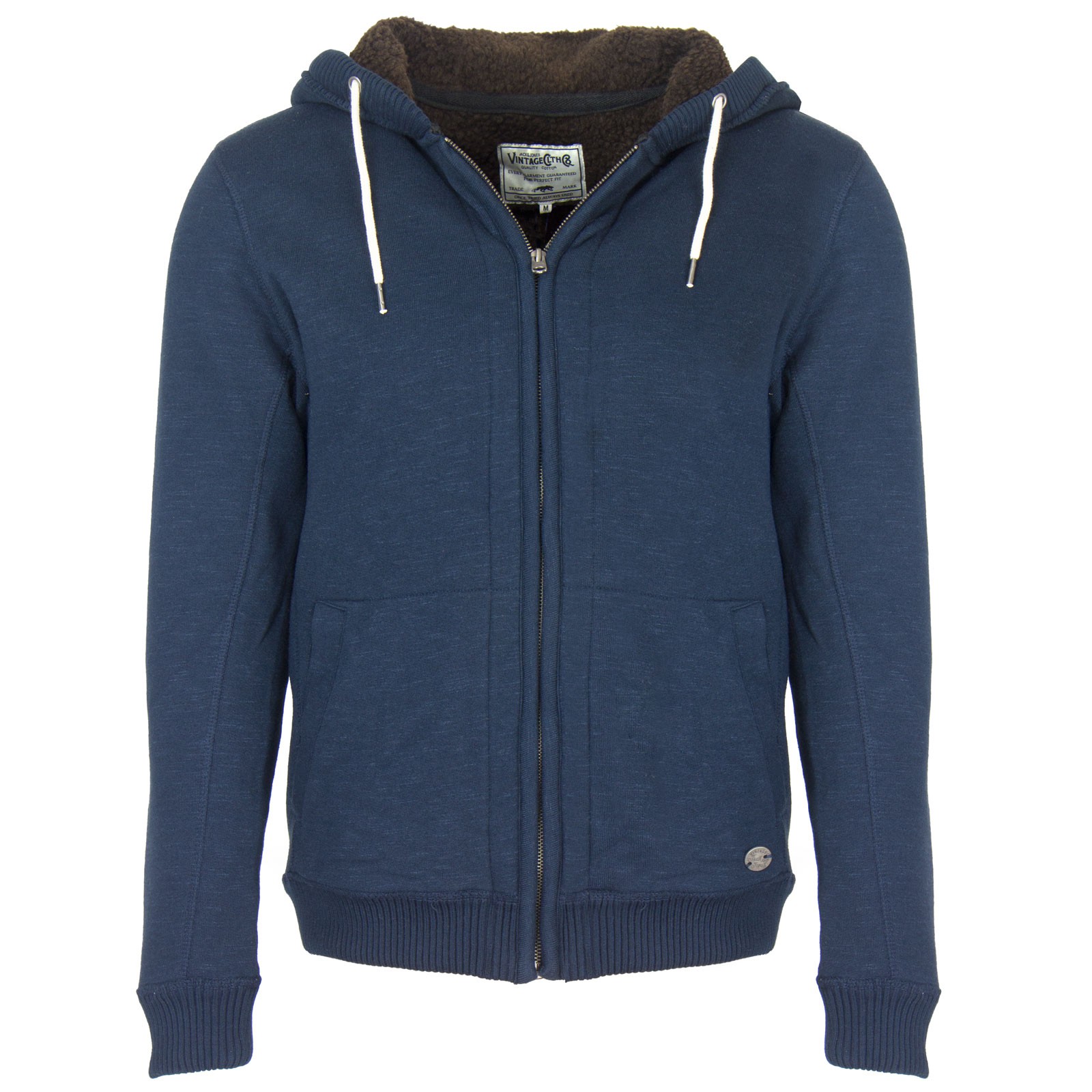 Fleece Jacke Herren Mit Kapuze - Warme Winterjacke Mit Teddyfutter