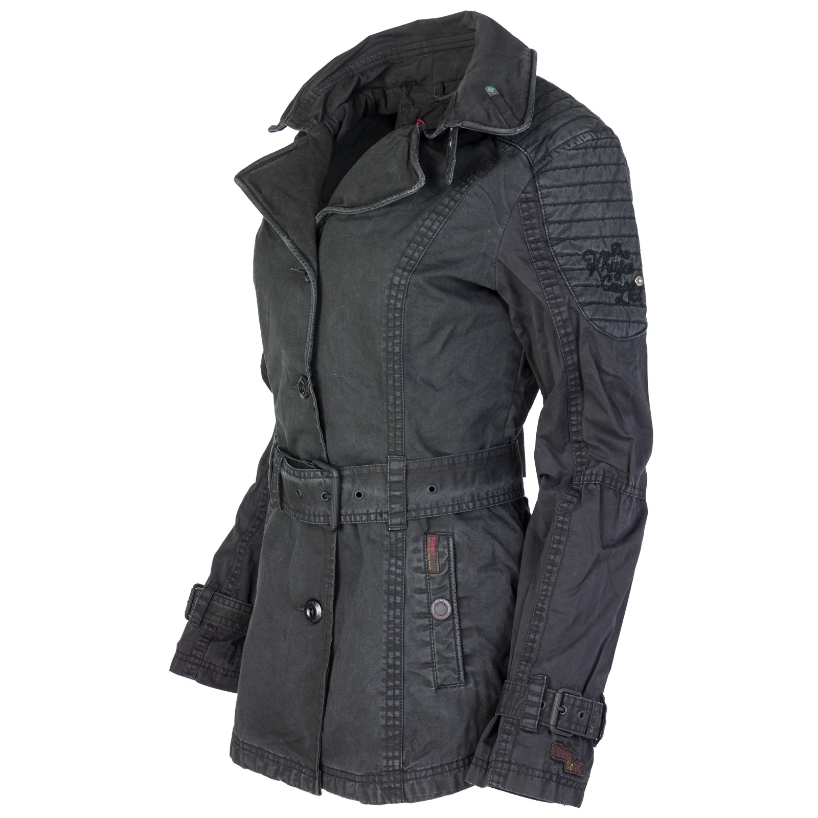 Khujo Damen Übergangsjacke Damenjacke Biker Jacke ...